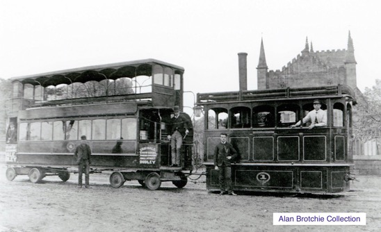 Dudley, Sedgley and Wolverhampton Steam Tramways steam tram No 1