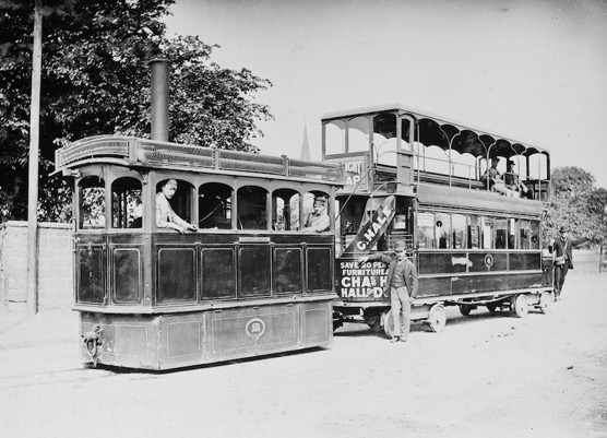 Dudley, Sedgley and Wolverhampton Steam Tramways steam tram No 2