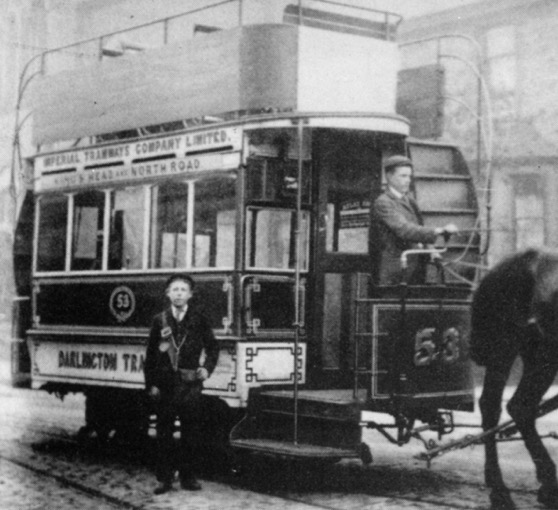 Darlington Tramways Horse tram No 53, Imperial Tramways Company