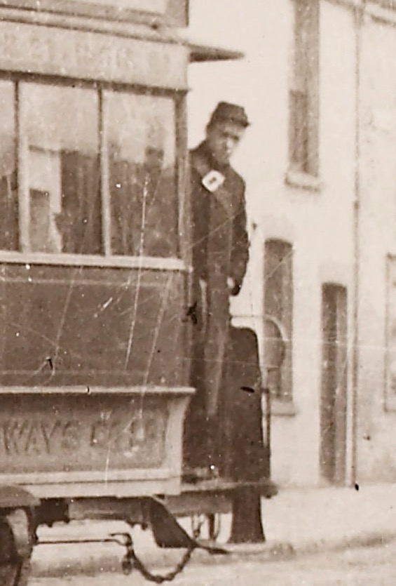 City of Gloucester Tramways tram conductor 1897