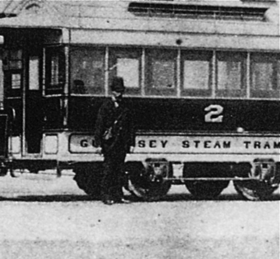 Guernsey Steam Tramway Company conductor