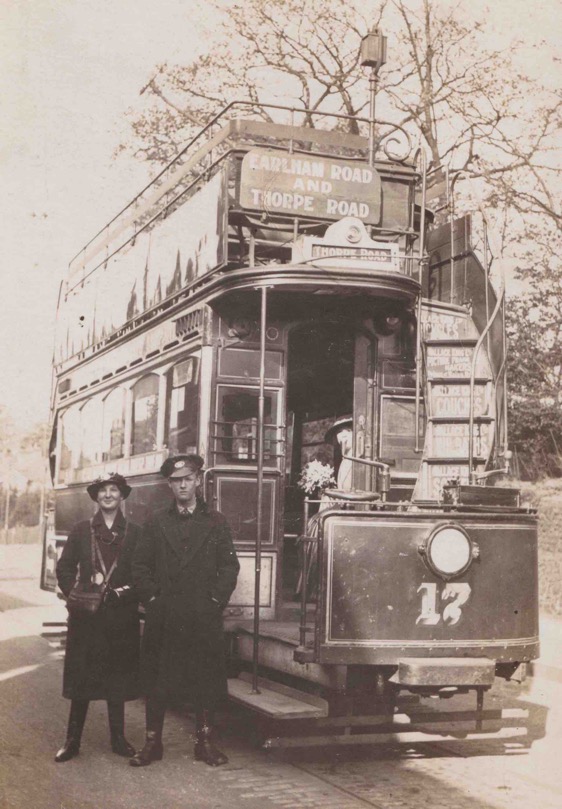 Norwich Electric Tramways Tram No 17 Earlham Road