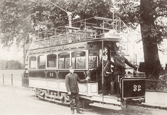 Norwich Tramways Company Tram No 32 1900