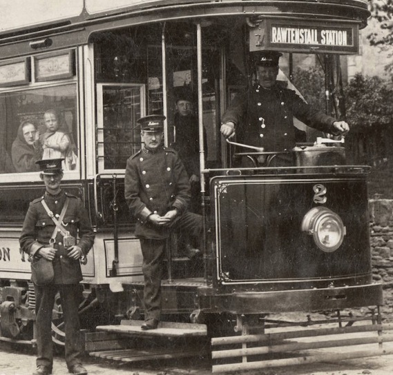 Rawtenstall Corporation Tramways Tram No 2 1909