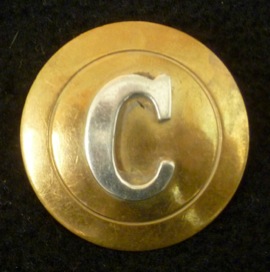 Reading Corporation Tramways conductor's grade badge