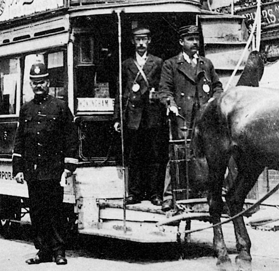 Reading Corporation Tramways horse tram No 5