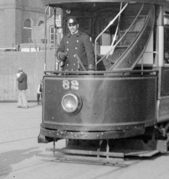 Portsmouth Corporation tramways motorman