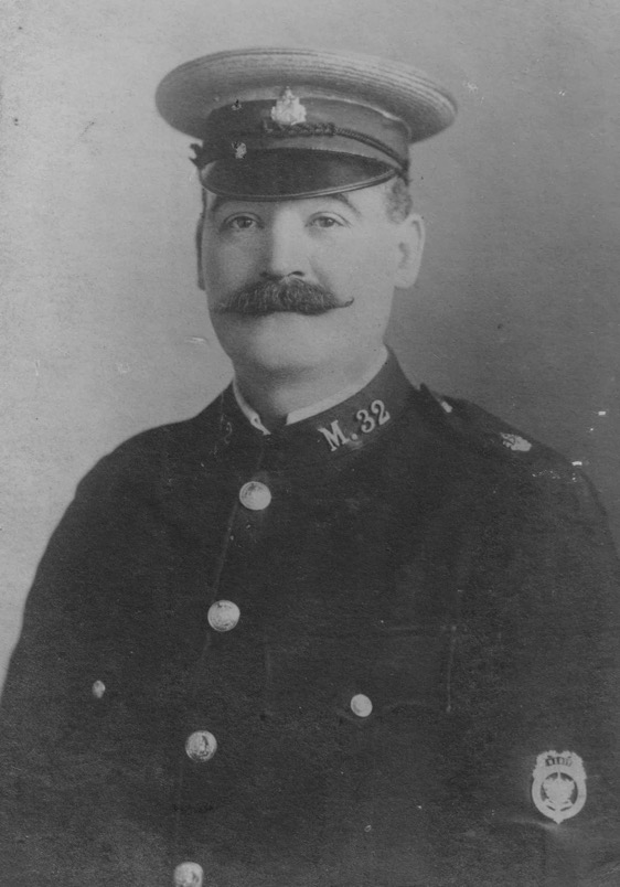 Oldham Corporation tram Motorman Jack Davies 1918