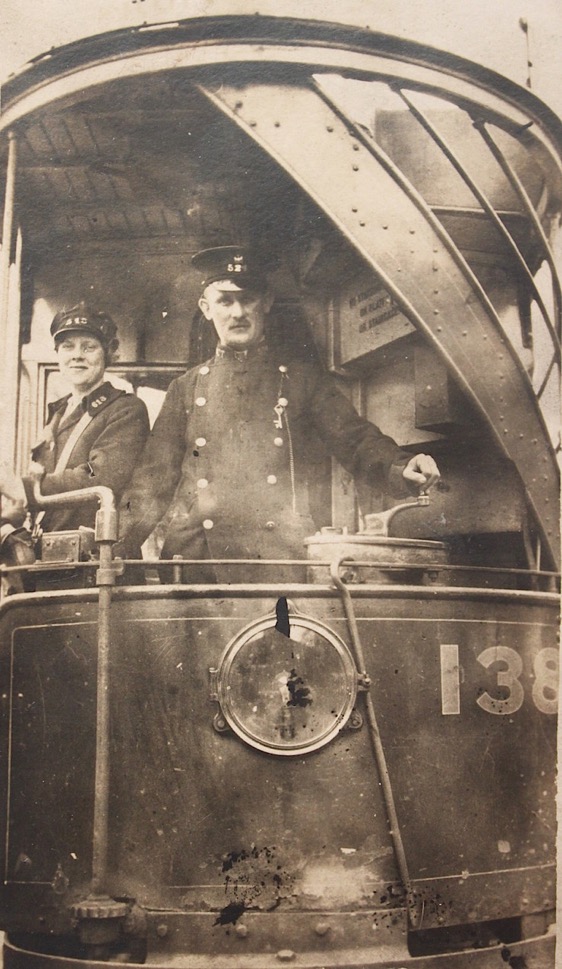 Mary Wheatley Sutherland, Great War Newcastle Tram conductress