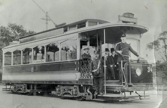 Newcastle  Corporation Tramways Tramcar No 34