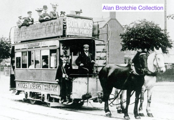 Northampton Corporation Tramways Horse Tram No 23 in 1904