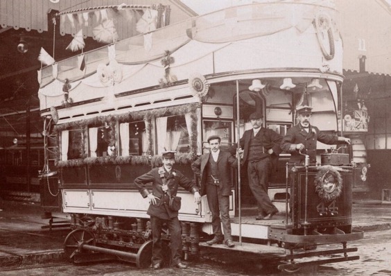 Oldham Ashton and Hyde Electric Tramways Tram No 44