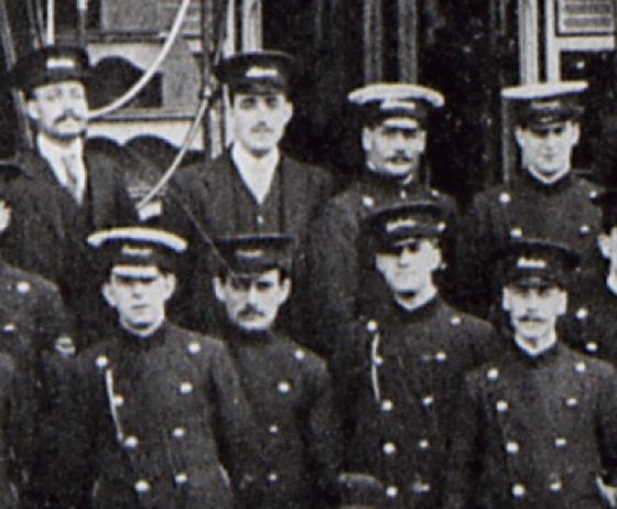 Nottinghamshire and Derbyshire Tramway staff 1913