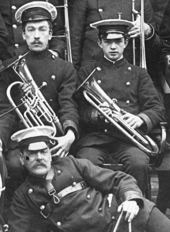 Preston Corporation Tramways Band members Edwardian