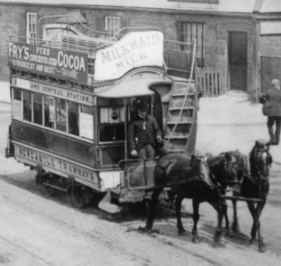 Newcastle and Gosforth horse tram