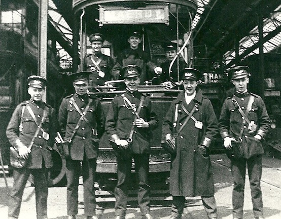 Rhondda Tramways conductors