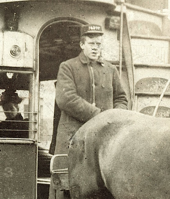 Perth and District Tramways horse tram driver John Bruce