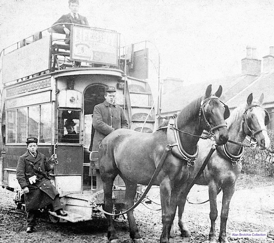 Perth and District Tramways Horse Tram No 3 Scone