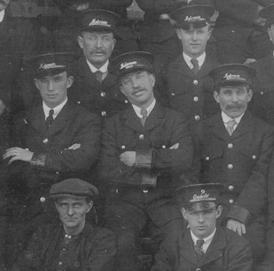 Perth Corp Tramways Staff 1920s MTM