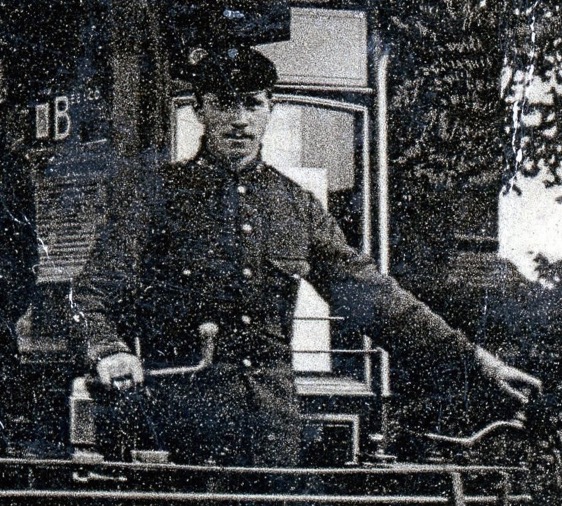 Potteries Electric Traction Company motorman