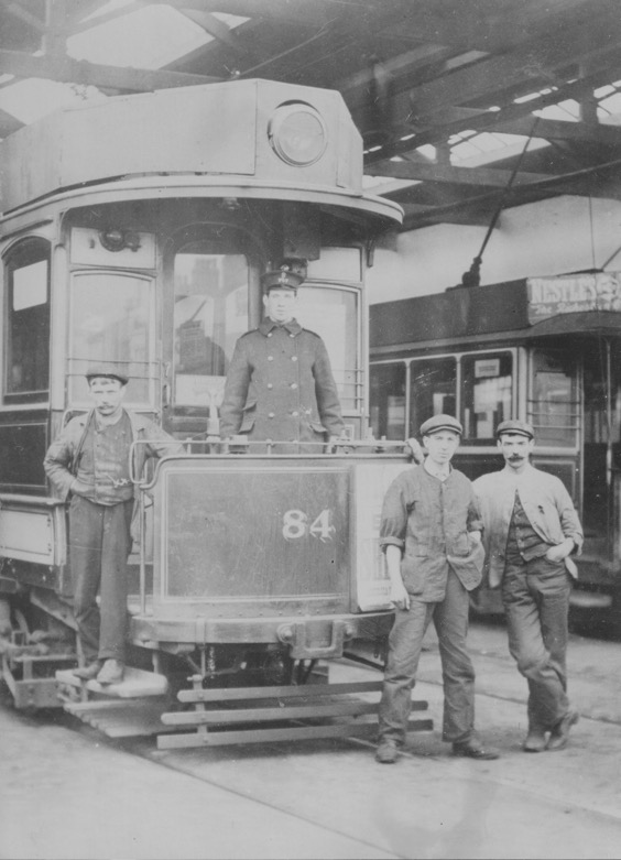 Potteries Electric Traction Tram No 84