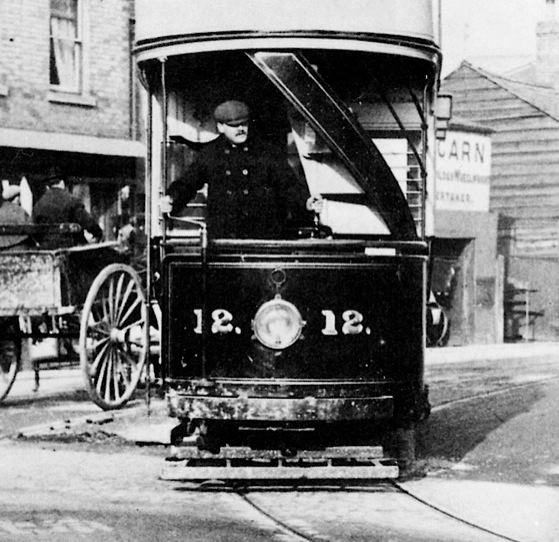 Peterborough Tramways Tramcar No 12 - 1904