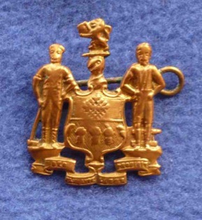 Sheffield Corporation Tramways cap badge - brass 