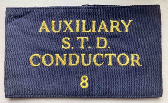 Sheffield Transport Department Auxiliary Conductor Armband