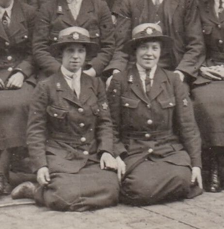 Sheffield Corporation Tramways Great War conductresses and Tram No 124