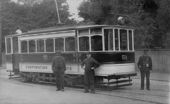 Southampton Corporation Tramways Tram No 51 1906