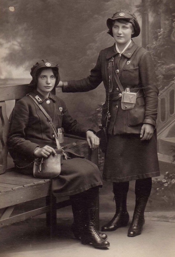 Southampton Corporation Tramways Great War conductresses
