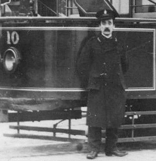 Sunderland Corporation Tramways tram Inspector 1913