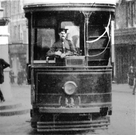 West Ham Corporation Tramways motorman Tram No 11