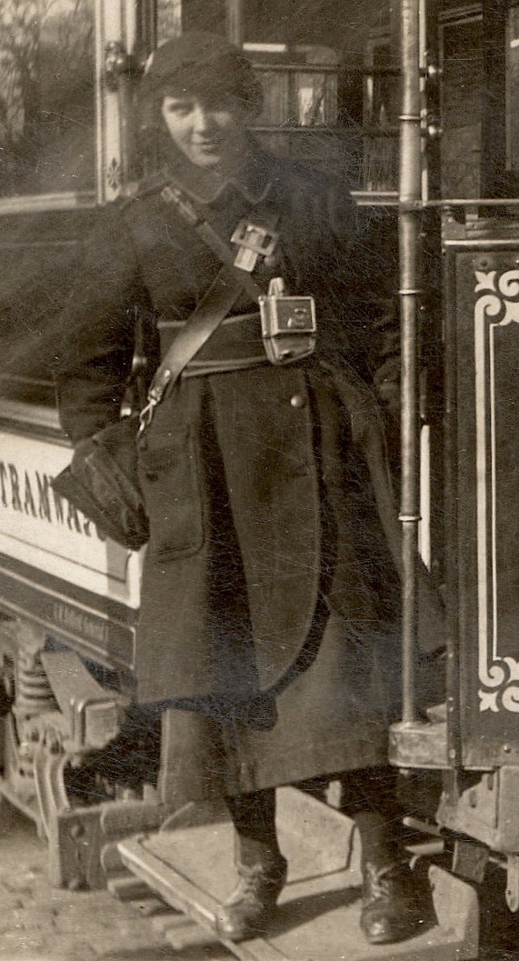 Salford City Tramways Great War conductress