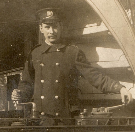 Salford City Tramways Great War tram driver