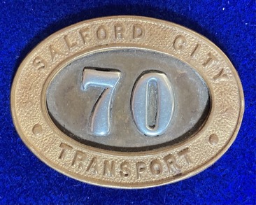 Salford City Transport epaulette badge