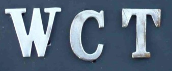 Warrington Corporation Tramways collar badge
