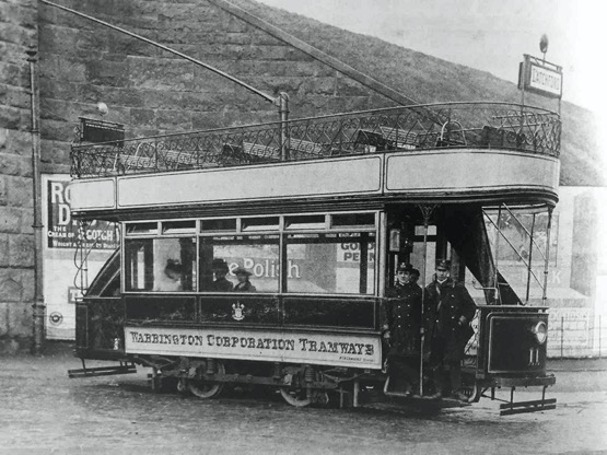 Warrington Corporation Tramways Tram No 11 Latchford 1902