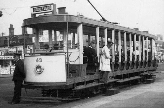 Southend-on-Sea Corporation Tramways Tram No 43