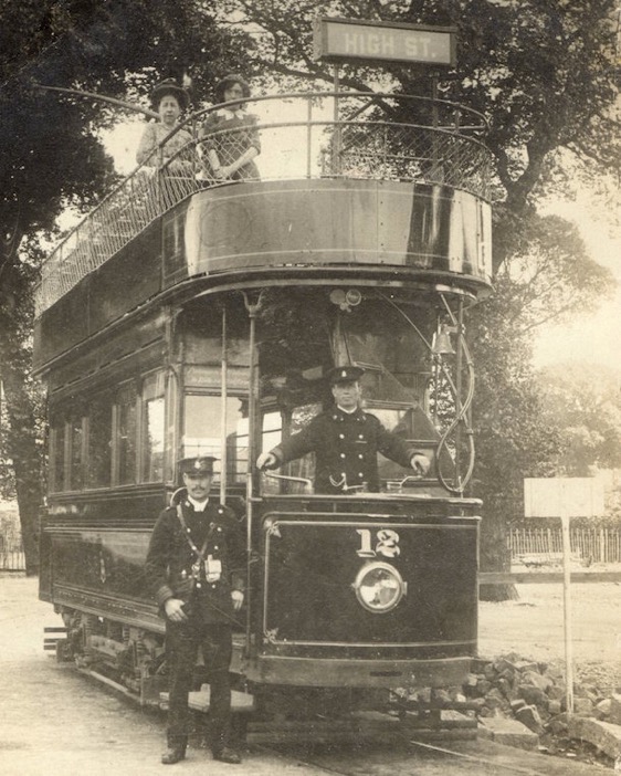 Southend-on-Sea Corporation Tramways Tram No 12 1901