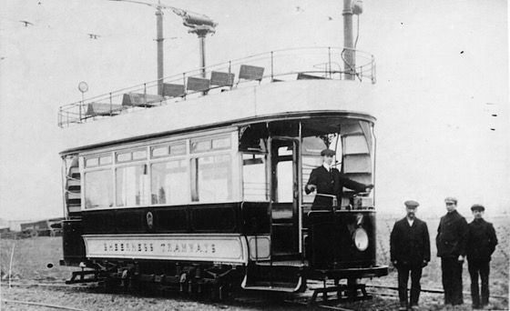 Sheerness and District Tramways Tram No 7