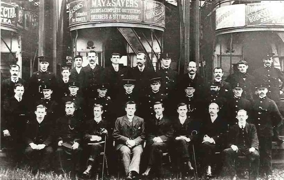 Sheerness and District Tramways staff photo