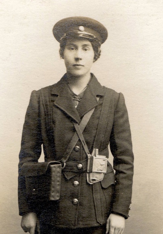 Sheerness and Distirct Traction Company Great War tram or bus conductress