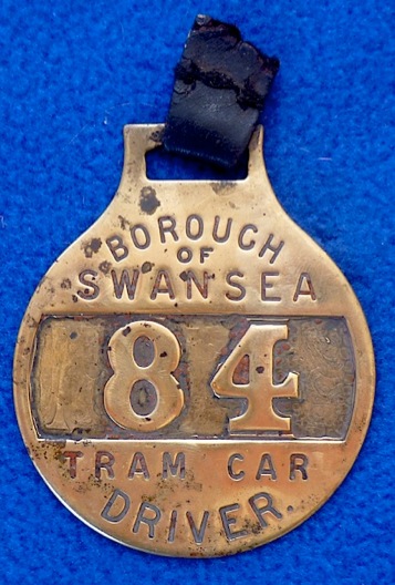 Swansea Tramways driver licence