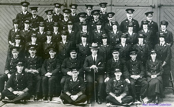 Wemyss and District Tramways staff photo circa 1925