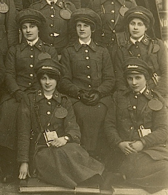 Walthamstow Council Tramways Great War conductresses