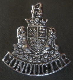 Walsall Corporation Tramways conductor badge