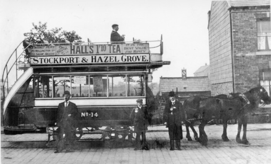 Stockport and Hazel Grove Carriage and Tramway Co horse tram