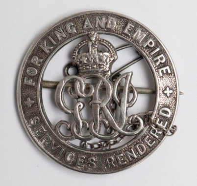 Great War Silver War badge 