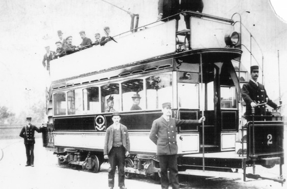 New St Helens and District Trmawys Company Tram No 2